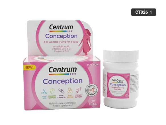 Centrum Conception Multivitamin & Mineral 30 Tablets in Sri Lanka